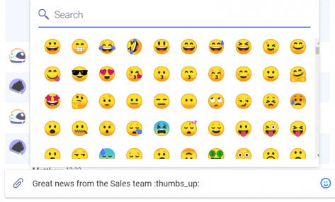 Add emojis to a message | Сhanty Help Center